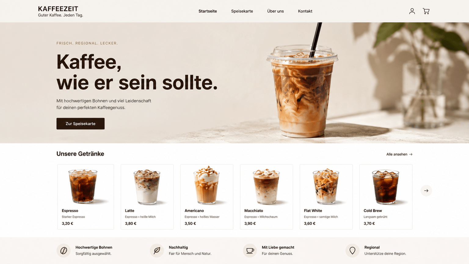 Referenz Kaffeezeit